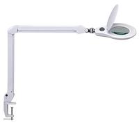 Lampada LED a sfera Maulsource, bianco, base morsetto, dimmerabile, ingrandimento 1,75x, 2140 Lux, luce bianca diurna [classe energetica A]