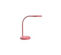 MAUL Lampada da scrivania MAULjoy LED rosa orientabile | luce calda per studio,braccio flessibile,base stabile,interruttore sul paralume,sorgente sostituibile