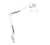MAUL Lampada da scrivania MAULstudy | Lampada a morsetto regolabile con braccio snodato per ufficio e scrivania | Elegante lampada da scrivania a LED in metallo | Esclusive lampadine a LED | Bianco