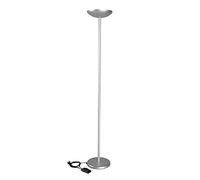 Maul Lampada da Terra MAULsky Argento alogena dimmerabile Ufficio | luce indiretta accogliente, intensità su misura, colori fedeli, focus piacevole, sorgente sostituibile
