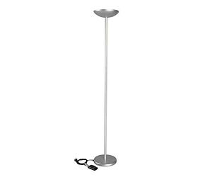 Maul Lampada da Terra MAULsky Argento alogena dimmerabile Ufficio | luce indiretta accogliente, intensità su misura, colori fedeli, focus piacevole, sorgente sostituibile