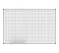 MAUL Lavagna bianca MAULstandard, 60 x 90 cm, con stampa a griglia 1 x 1 cm, ottima qualità