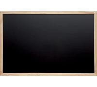 MAUL Lavagna da parete nera 60x80 cm con cornice in legno