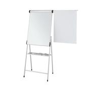 MAUL Lavagna flipchart MAULpro mobile argento regolabile