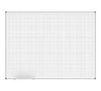 MAUL Lavagna magnetica MAULstandard bianca 90x120 cm cornice argento
