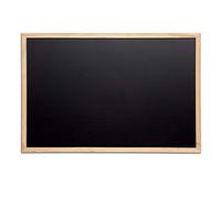 MAUL Lavagna nera cornice in legno 40x60 cm