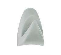 Maul Magnete con gancio Grigio 2 pezzi tenuta 6 kg | presa forte per ordine rapido, appendere senza forare, finitura opaca discreta, set pronto per casa e ufficio