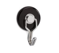 Maul Magnete con Gancio Nero 2 Pezzi Presa 5 kg