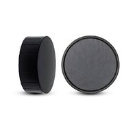 MAUL Magnete MAULsolid, confezione SB - magneti infrangibili e piccoli per un uso versatile - Magnete rotondo con design moderno - Ø 38 x 15,5 mm - Confezione da 2 - Nero