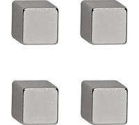 Maul magnete neodimio l x a p 10 mm cubo argento 4 pz 6169296