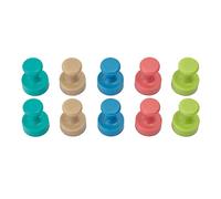 MAUL Magneti a cono azzurro marrone verde rosa turchese