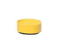 MAUL Magneti rotondi gialli 10 pezzi presa forte 2 kg