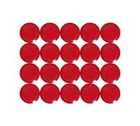 MAUL Magneti rotondi MAULpro 20 pezzi rossi tenuta 0.3 kg