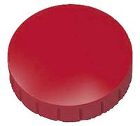 MAUL Magneti rotondi rossi Set 10 pezzi tenuta 0,8 kg