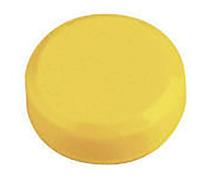 MAUL, Maulpro, magneti rotondi di qualità per lavagna bianca, 20 mm, 0,3 kg (confezione da 20) Yellow