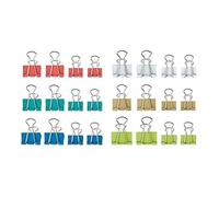 MAUL Molle fermacarte mauly® 24 clip colorate in metallo
