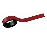 MAUL 65207 - 25 strisce magnetiche, (B) 20 mm x (l) 1.000 mm, rosso