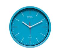 Maul Orologio da Parete MAULjump radiocontrollato Celeste Silenzioso