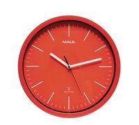 Maul Orologio da Parete MAULjump radiocontrollato Rosso Ø31 cm