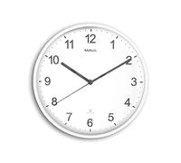 Maul Orologio da parete MAULsprint radiocontrollato bianco silenzioso