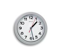 Maul Orologio da parete MAULstep Ø 20 cm, orologio radio con regolazione automatica dell'ora, ideale per soggiorno, camera da letto, cucina, studio e ufficio, buona leggibilità per grandi spazi,