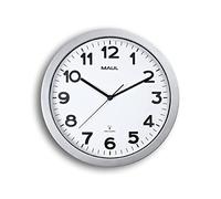 MAUL Magnete al neodimio - Magnete piatto ad alta aderenza per un uso versatile - Magnete rotondo dal design elegante e moderno - Diametro 12 x 5 mm - 10 pezzi - Argento chiaro