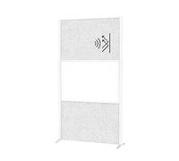 MAUL Parete divisoria MAULconnecto acustica lavagna bianco grigio chiaro