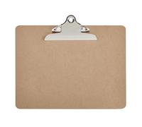 MAUL Portablocco A4 MAULclassic | Portablocco in legno formato DIN A4 orizzontale | Stabile portablocco da appendere | Clipboard con morsetto vintage | portablocco per ufficio, cucina e officina |