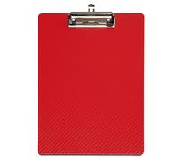 MAUL Portablocco A4 MAULflexx con pinza resistente, occhiello retrattile, rosso 31 x 22 x 1,2 cm