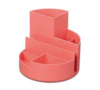 Maul Portapenne rosa MAULrundbox 6 scomparti per scrivania ordinata