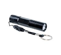 Maul Torcia LED MAULJUNO - torcia LED compatta e adatta per esterni con rimorchio - piccola torcia elettrica con lunga durata e protezione dagli spruzzi d'acqua (IPX4) - nero