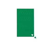 MAUL Triangoli magnetici Verde scrivibile per planning | 180 pezzi, fronte annotabile, presa rapida, formato compatto 1 x 1 cm, ordine visivo su lavagne e planner