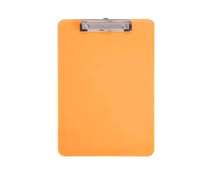 Maul Writing Board, Plastic, A4 clipboard, Hanging Loop Orange
