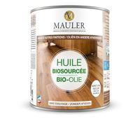 Mauler Olio biologico - per parquet, mobili e controsoffitti - cera look grigio perlato 0L25