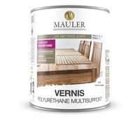 Mauler - Vernice poliuretanica legno 2,5L - opaca incolore - protezione macchie, graffi, urti