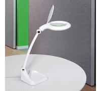 MAULiris Lampada d'ingrandimento a LED, dimmerabile, bianca Maul