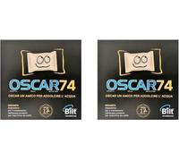 MAUQI OSCAR Addolcitore Acqua Universale, Filtro Anticalcare Antibatterico per Macchine da Caffè, Compatibile con Nespresso, Lavazza, De'Longhi, Bialetti - Made in Italy by BILT (2 Unità)