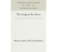 Maureen Barry McCann Boulton The Song in the Story (Copertina rigida)