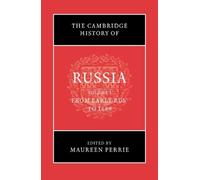 Maureen Perrie The Cambridge History of Russia: Volume 1, From Early (Tascabile)