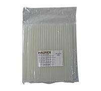 MAURER 14050195 Barra in silicone (Bolsa de 0, 4 kg.) Transparente/Cranberry 7, 4 mm