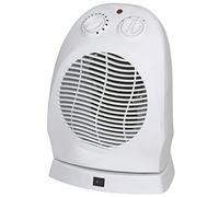 MAURER 22030230 Termoventilatore Oscillante 1000/2000 W, 19 litri, 0, Multicolore