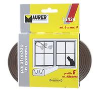 MAURER 5190135 Burlete Caucho Marron (Rollo 6 Metros x 9 mm.)