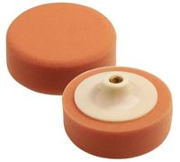 MAURER 7040040 Disco per lucidatura Spugna per smerigliatrice/lucidatrice Ø 125 mm. M14, Rosso Ribes