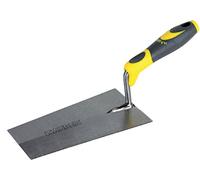 Maurer 87818 Cazzuola Quadrata, Manico Bicomponente, cm 20, Grigio/Giallo