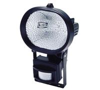 Maurer 88183 Proiettore Alogeno Ovale, Sensore, 230W, Nero