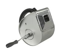 Intonacatrice manuale in lamiera e pettini acciaio temperato con manovella