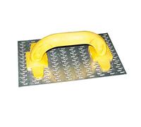 MAURER 91723 Rascador Mortero Profesional 250x145 Mango Fibra, Grigio/Giallo