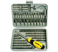 Maurer 92780 Bits con Inserti e Cacciavite Magnetiche, 138 Pezzi M Plus, Grigio