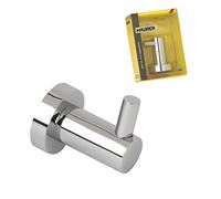 GANCIO PORTA APPENDI ACCAPPATOIO A GANCIO IN ACCIAIO CROMATO BAGNO (30659)