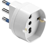 MAURER Adattatore Semplice 2P+T Spina 16A Presa 10/16A Schuko
